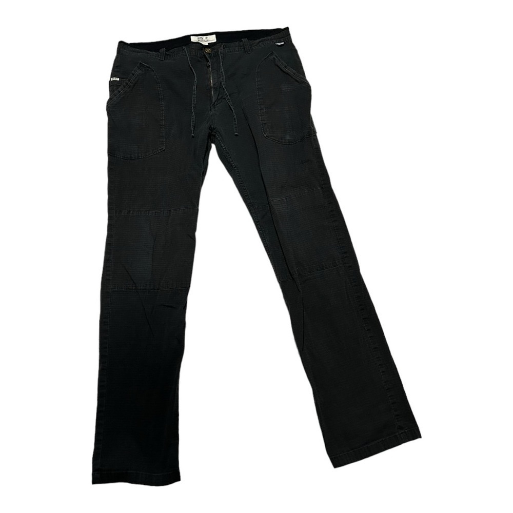 Reef Men’s Waffle Pattern Black Pants Size 36 Waist